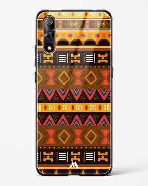 Aztec Array Glass Case Phone Cover (Vivo)