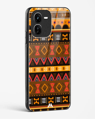 Aztec Array Glass Case Phone Cover (Vivo)