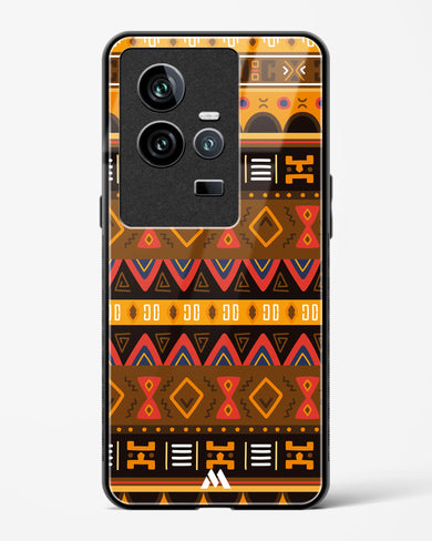 Aztec Array Glass Case Phone Cover (Vivo)