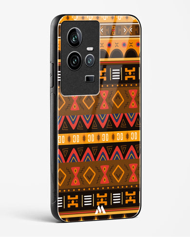 Aztec Array Glass Case Phone Cover (Vivo)