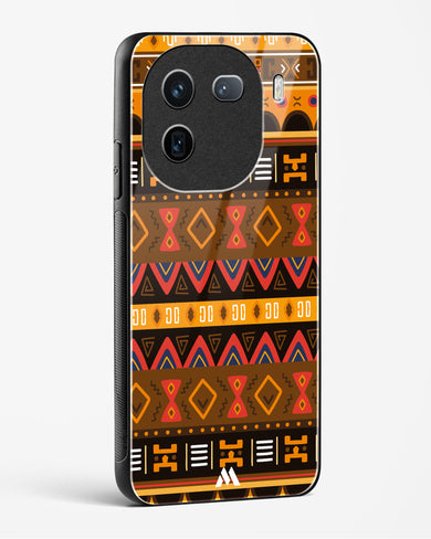Aztec Array Glass Case Phone Cover (Vivo)