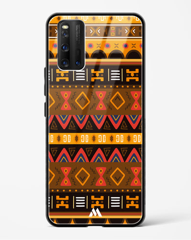 Aztec Array Glass Case Phone Cover (Vivo)