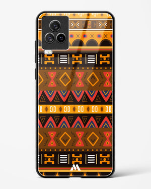 Aztec Array Glass Case Phone Cover (Vivo)