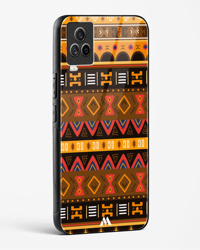 Aztec Array Glass Case Phone Cover (Vivo)