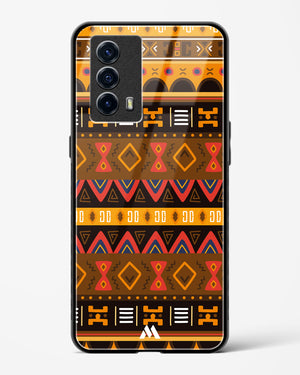 Aztec Array Glass Case Phone Cover (Vivo)