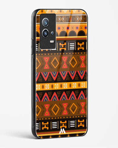 Aztec Array Glass Case Phone Cover (Vivo)