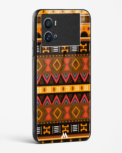 Aztec Array Glass Case Phone Cover (Vivo)