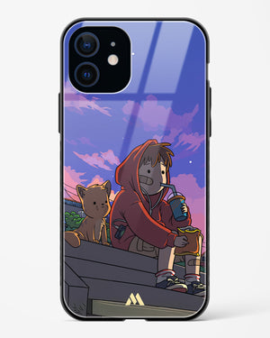 Anime Boy Lo Fi Glass Case Phone Cover (Apple)