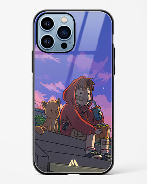 Anime Boy Lo Fi Glass Case Phone Cover (Apple)