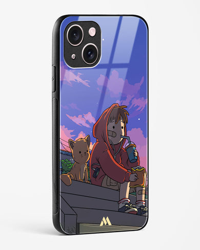 Anime Boy Lo Fi Glass Case Phone Cover (Apple)