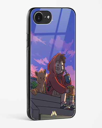 Anime Boy Lo Fi Glass Case Phone Cover (Apple)
