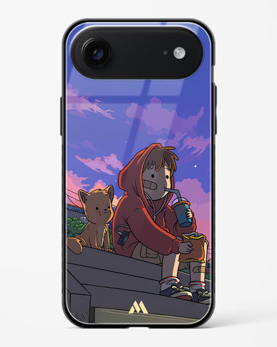 Anime Boy Lo Fi Glass Case Phone Cover (Apple)