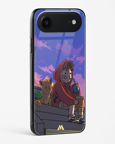 Anime Boy Lo Fi Glass Case Phone Cover (Apple)