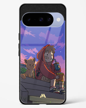Anime Boy Lo Fi Glass Case Phone Cover (Google)