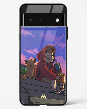 Anime Boy Lo Fi Glass Case Phone Cover (Google)