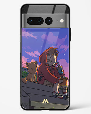 Anime Boy Lo Fi Glass Case Phone Cover (Google)