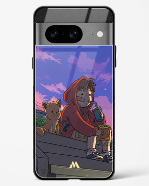 Anime Boy Lo Fi Glass Case Phone Cover (Google)