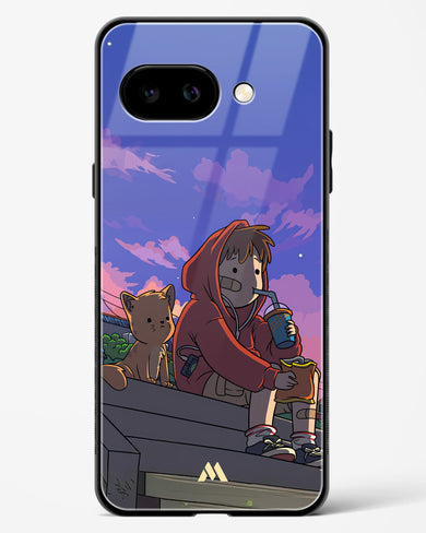 Anime Boy Lo Fi Glass Case Phone Cover (Google)