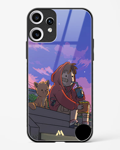 Anime Boy Lo Fi Glass Case Phone Cover (Nothing)