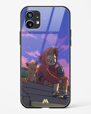 Anime Boy Lo Fi Glass Case Phone Cover (Nothing)