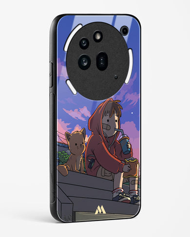 Anime Boy Lo Fi Glass Case Phone Cover (Nothing)