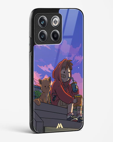 Anime Boy Lo Fi Glass Case Phone Cover (OnePlus)