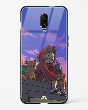 Anime Boy Lo Fi Glass Case Phone Cover (OnePlus)