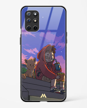 Anime Boy Lo Fi Glass Case Phone Cover (OnePlus)