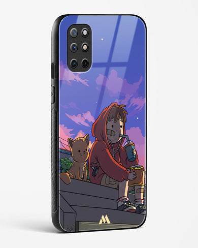 Anime Boy Lo Fi Glass Case Phone Cover (OnePlus)