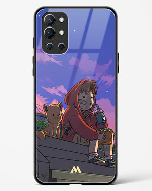 Anime Boy Lo Fi Glass Case Phone Cover (OnePlus)