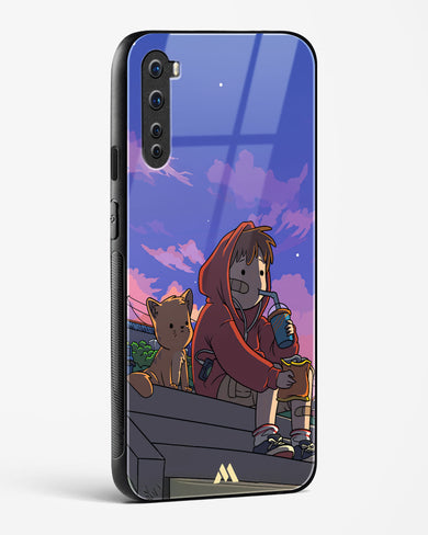 Anime Boy Lo Fi Glass Case Phone Cover (OnePlus)