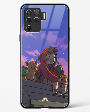 Anime Boy Lo Fi Glass Case Phone Cover (Oppo)