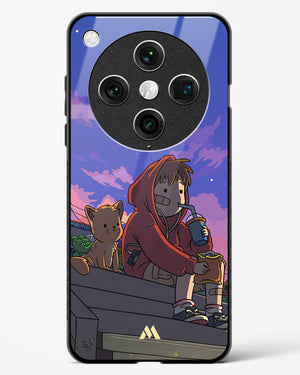 Anime Boy Lo Fi Glass Case Phone Cover (Oppo)