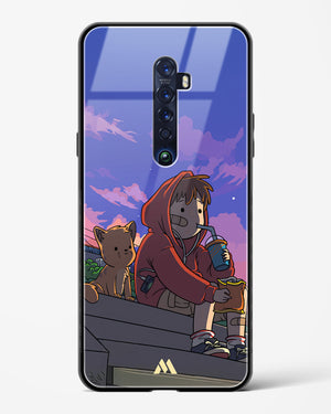 Anime Boy Lo Fi Glass Case Phone Cover (Oppo)