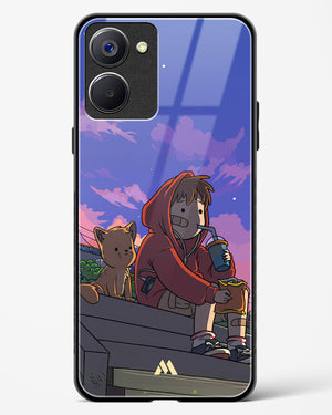 Anime Boy Lo Fi Glass Case Phone Cover (Realme)