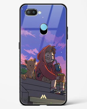 Anime Boy Lo Fi Glass Case Phone Cover (Realme)