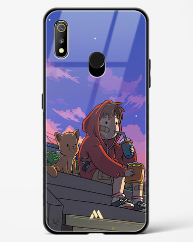 Anime Boy Lo Fi Glass Case Phone Cover (Realme)