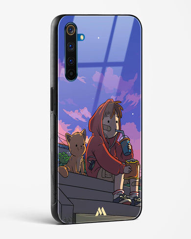 Anime Boy Lo Fi Glass Case Phone Cover (Realme)