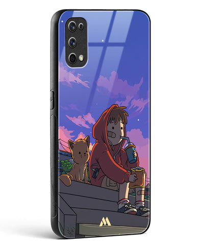 Anime Boy Lo Fi Glass Case Phone Cover (Realme)