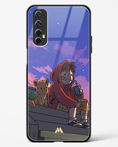 Anime Boy Lo Fi Glass Case Phone Cover (Realme)