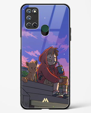 Anime Boy Lo Fi Glass Case Phone Cover (Realme)