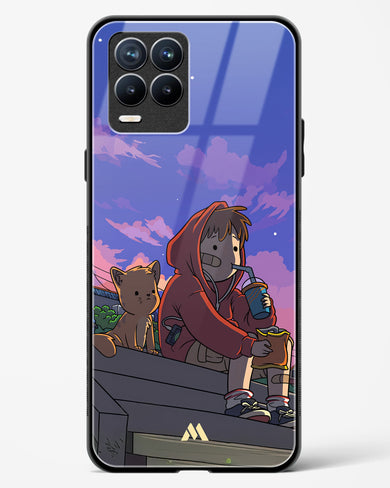 Anime Boy Lo Fi Glass Case Phone Cover (Realme)
