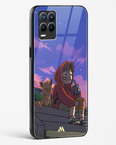 Anime Boy Lo Fi Glass Case Phone Cover (Realme)