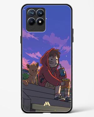 Anime Boy Lo Fi Glass Case Phone Cover (Realme)