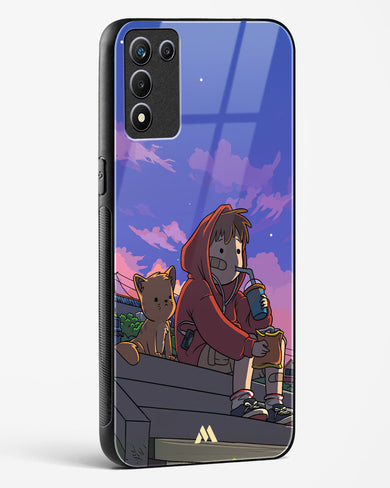 Anime Boy Lo Fi Glass Case Phone Cover (Realme)