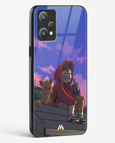 Anime Boy Lo Fi Glass Case Phone Cover (Realme)