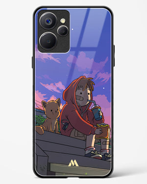 Anime Boy Lo Fi Glass Case Phone Cover (Realme)