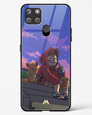 Anime Boy Lo Fi Glass Case Phone Cover (Realme)