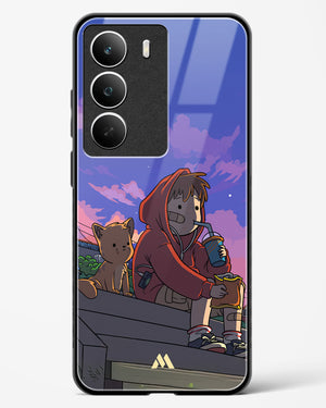 Anime Boy Lo Fi Glass Case Phone Cover (Realme)