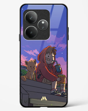 Anime Boy Lo Fi Glass Case Phone Cover (Realme)